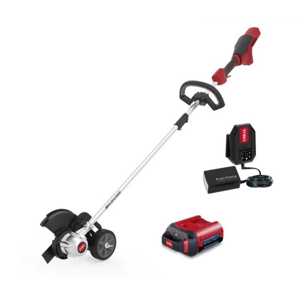 Toro 51833 60V Battery 8 In. Stick Edger with Battery & Charger